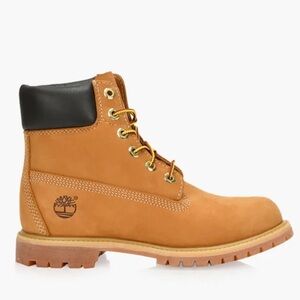 🩵Timberland Brown Leather Lace-Up Boots